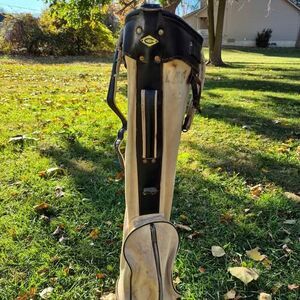 Vintage Clark Canvas Sunday Carry Bag w/ Strap